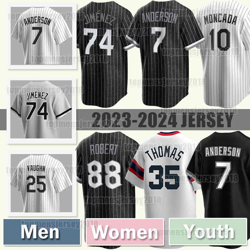 7 Tim Anderson Jersey 74 Eloy Jimenez Luis Robert Baseball Chicago Dylan Cease Leury Garcia White Sox Lucas Giolito Yasmani Grandal Andrew Benintendi Mike Clevinger, Men jersey(b w)
7 Tim Anderson Jersey 74 Eloy Jimenez Luis Robert Baseball Chicago Dylan Cease Leury Garcia White Sox Lucas Giolito Yasmani Grandal Andrew Benintendi Mike Clevinger, Men jersey(b w)