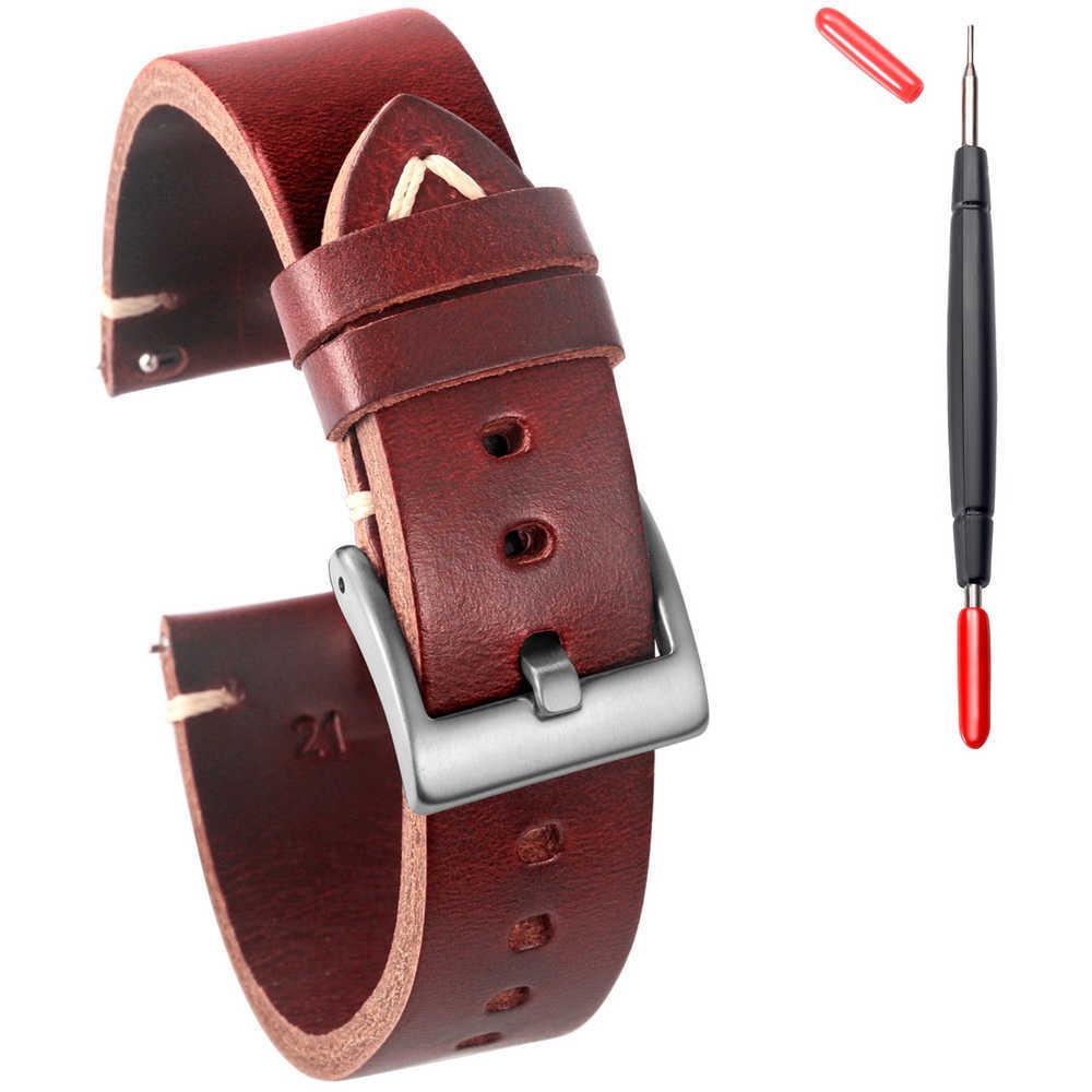 Watch Bands Hemsut Horse Hip Leather Watch Bands For Men Women Horween Chromexcel Leather Quick Release Handmade Watch Strap Soft Vintag T221219
Watch Bands Hemsut Horse Hip Leather Watch Bands For Men Women Horween Chromexcel Leather Quick Release Handmade Watch Strap Soft Vintag T221219