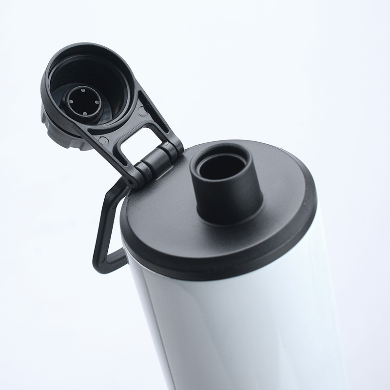 20oz Sublimation Skinny Tumblers with 2 lids Straight blank white Sub sports water bottle for children students Stainless steel vacuum insulated cup