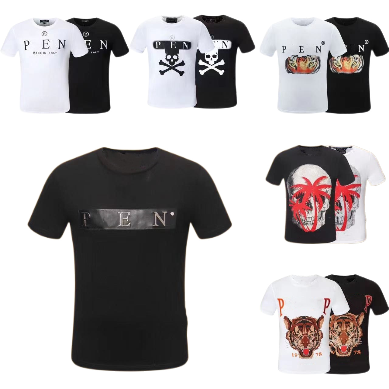 new PLEIN BEAR Designer Shirt Mens t shirt Summer Clothes short Sleeve Tee 100%Cotton crystal Print round neck Fashion men t-shirts size, 999
new PLEIN BEAR Designer Shirt Mens t shirt Summer Clothes short Sleeve Tee 100%Cotton crystal Print round neck Fashion men t-shirts size, 999