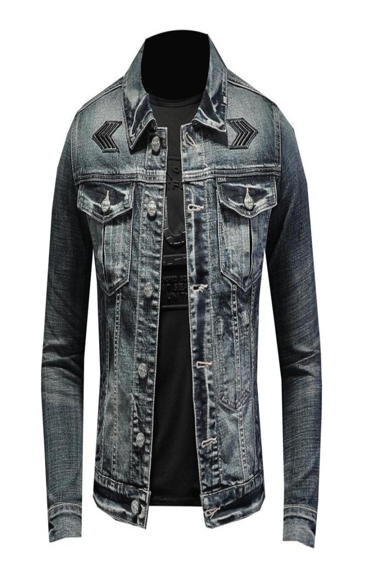 Vintage Motorcycle Denim Jacket Men Spring Autumn Military Mens Cowboy Jackets Washed Jeans Coats Size M4XL Jaqueta Masculina Men5683045, Depp blue
Vintage Motorcycle Denim Jacket Men Spring Autumn Military Mens Cowboy Jackets Washed Jeans Coats Size M4XL Jaqueta Masculina Men5683045, Depp blue
