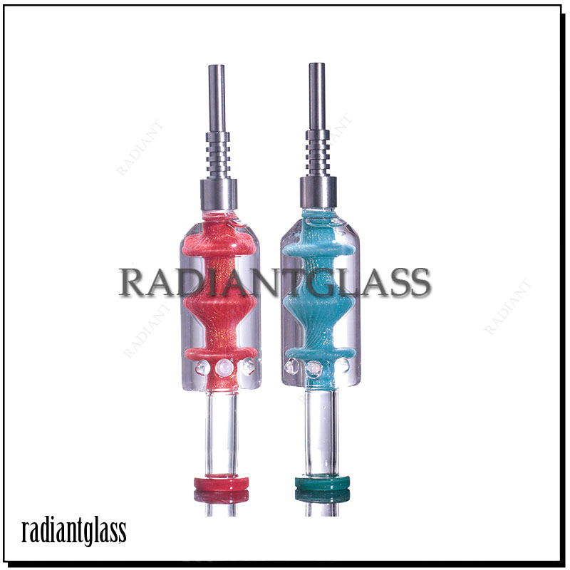 Smoking Glycrerin freeze Pipes NC Kit Nector Collector with Titanium Tips Colorful Glass Straw for Oil Rig Wax Dab Mouthpieces Wholesale
Smoking Glycrerin freeze Pipes NC Kit Nector Collector with Titanium Tips Colorful Glass Straw for Oil Rig Wax Dab Mouthpieces Wholesale