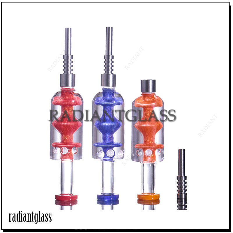 Smoking Glycrerin freeze Pipes NC Kit Nector Collector with Titanium Tips Colorful Glass Straw for Oil Rig Wax Dab Mouthpieces Wholesale
Smoking Glycrerin freeze Pipes NC Kit Nector Collector with Titanium Tips Colorful Glass Straw for Oil Rig Wax Dab Mouthpieces Wholesale