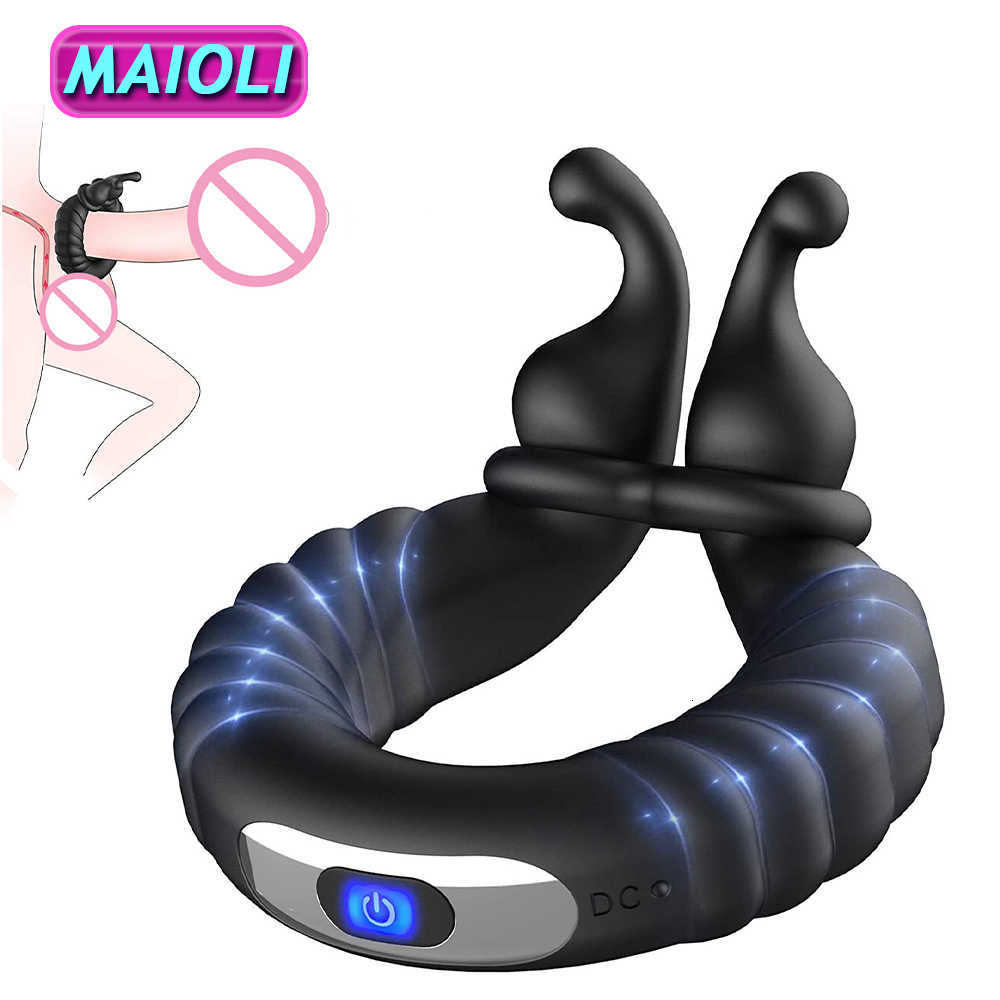 Toys pénis vibrator retard ejaculation coq anneau taille réglable