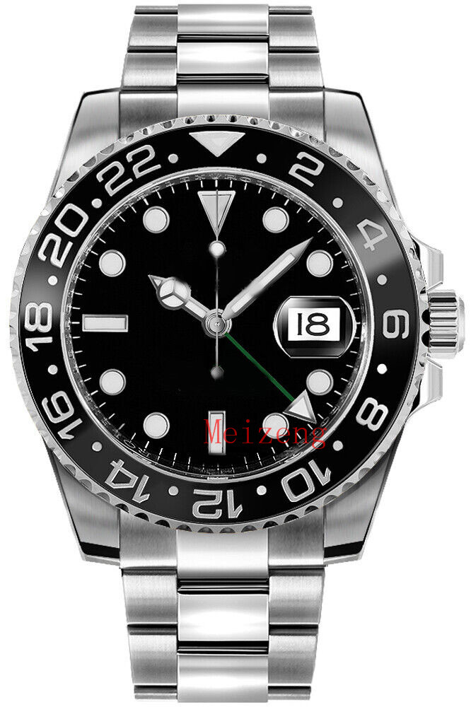 Luxury Wristwatch II 40mm Black Dial & Ceramic Bezel 116710LN-0001 Mens Watch Men's Automatic Watch -2