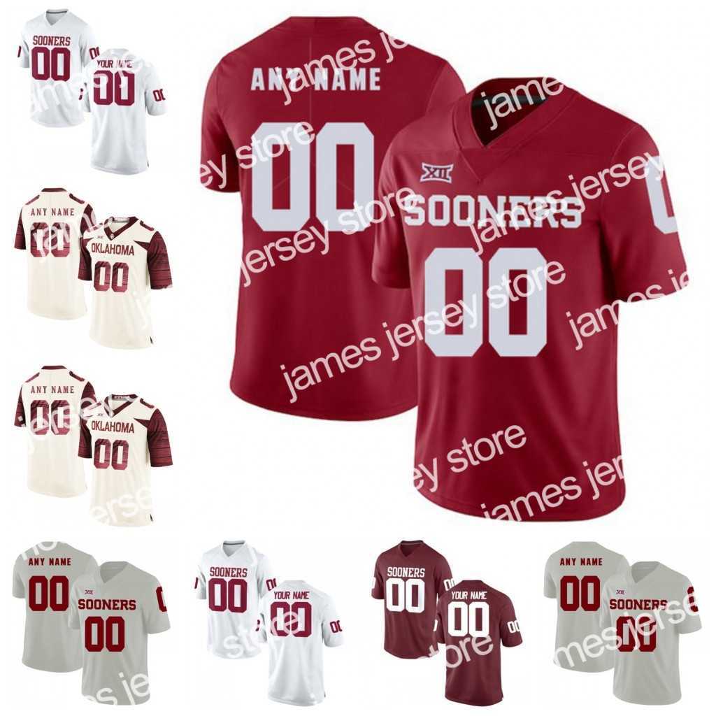 Football Jerseys NCAA Oklahoma Sooners College Football Jerseys Kyler Murray CeeDee Lamb Durron Neal Spencer Rattler Mayfield C.Williams Bradford Peterson