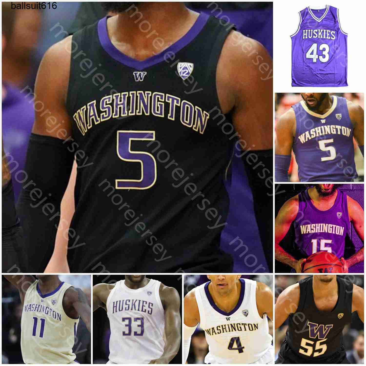 Custom W Huskies Basketball Jersey NCAA College Isaiah Stewart Jaden McDaniels Carter Quade Green Bey Wright Fultz Murray Ross Thomas Roy, Purple i 
Custom W Huskies Basketball Jersey NCAA College Isaiah Stewart Jaden McDaniels Carter Quade Green Bey Wright Fultz Murray Ross Thomas Roy, Purple i