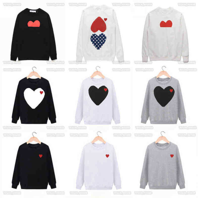 Men's Hoodies Sweatshirts Designer Cdgs Classic Hoodie Fashion Play Little Red Peach Heart Printed Mens And Womens Sweater Round Neck T Shirt, 16
Men's Hoodies Sweatshirts Designer Cdgs Classic Hoodie Fashion Play Little Red Peach Heart Printed Mens And Womens Sweater Round Neck T Shirt, 16