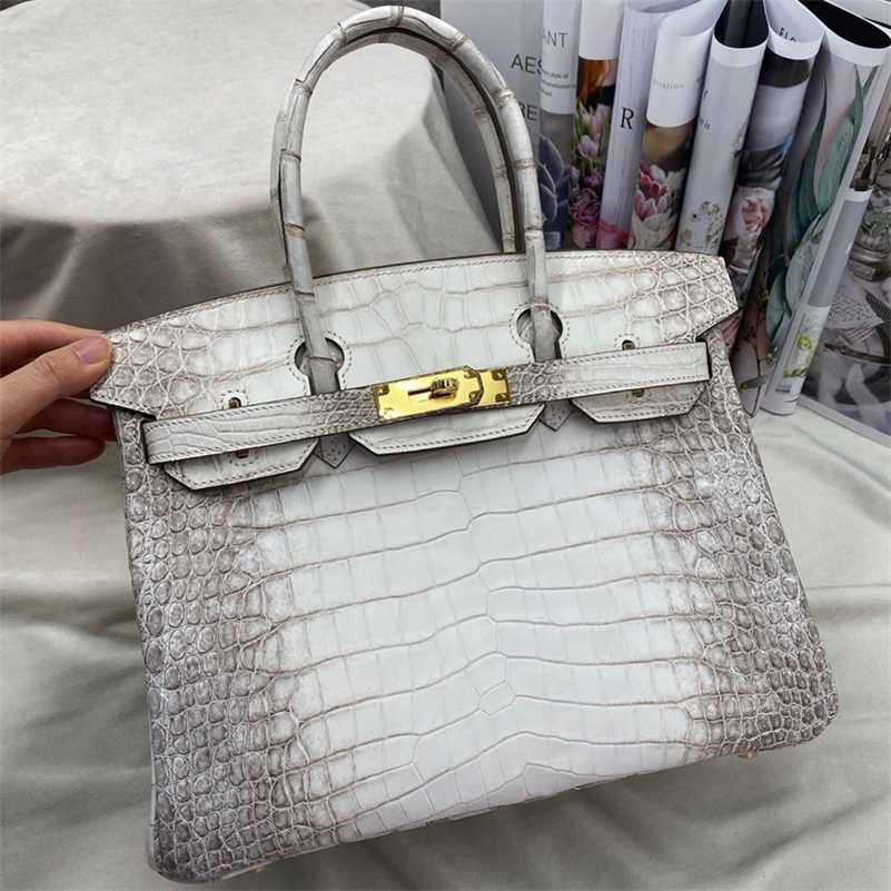 Designer Birkins Handbag Herme Crocodile Women's Bag Leather Luxury 25 Belly Sewn Wax Line 30 Tide Zc, 30cm color contact customer service rema
Designer Birkins Handbag Herme Crocodile Women's Bag Leather Luxury 25 Belly Sewn Wax Line 30 Tide Zc, 30cm color contact customer service rema