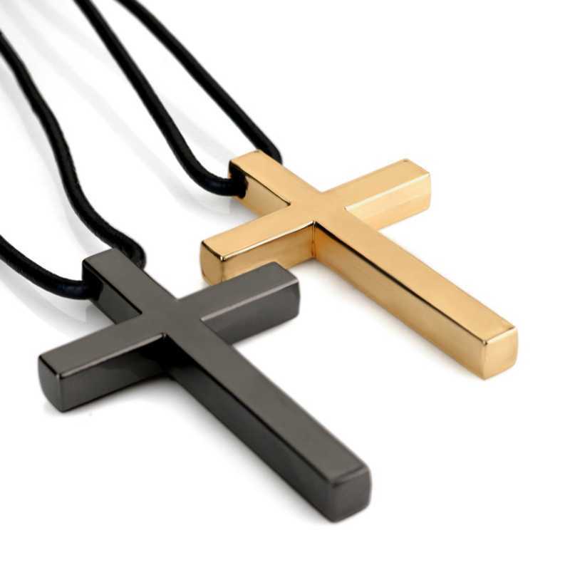 Interior Decorations 3 Colors Charms Metal Jesus Cross Car Pendant Rearview Mirror Decoration Hanging Ornaments Interior Auto Accessories Car Styling 