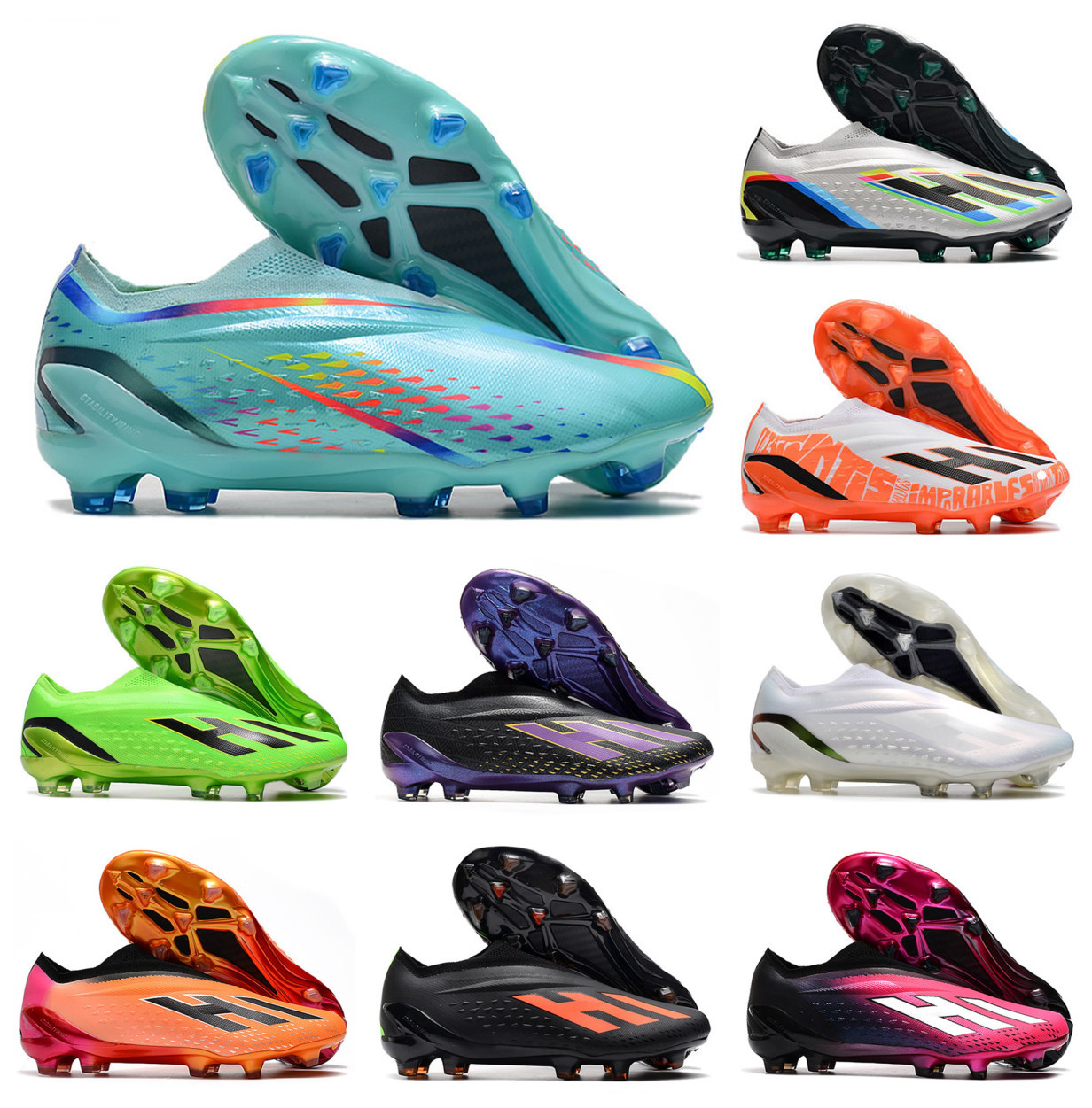 Mens Soccer Football Shoes Boots Cleats X SPEEDPORTAL FG Slip-On SPEEDPORTAL Size US 6.5-11, 1 x speedportal+ fg
Mens Soccer Football Shoes Boots Cleats X SPEEDPORTAL FG Slip-On SPEEDPORTAL Size US 6.5-11, 1 x speedportal+ fg