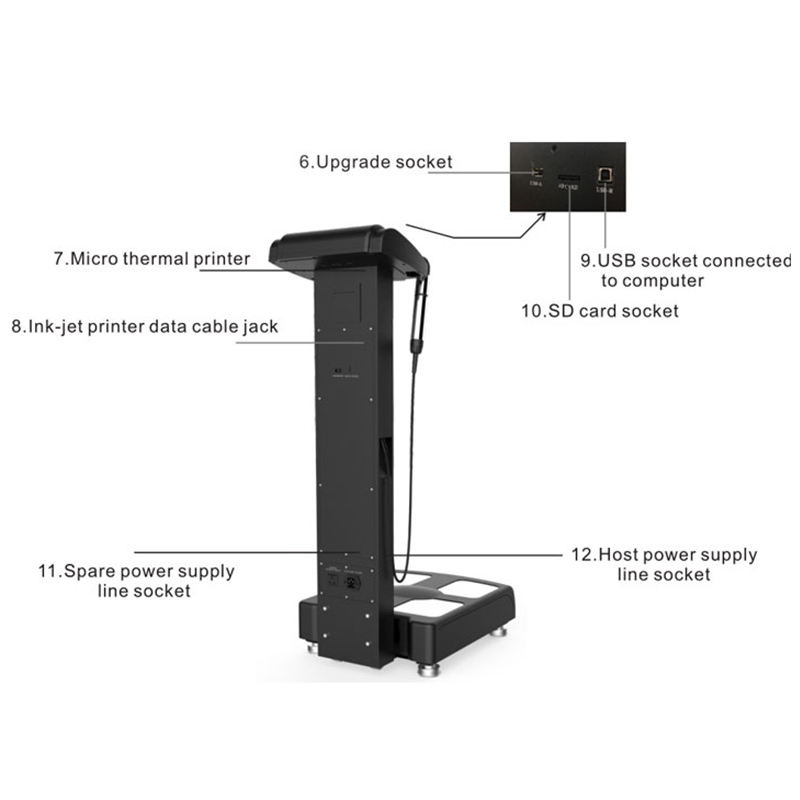 Inbody Analyzer Fat Monitor Mass Body Composition Scanner Analysis Machine