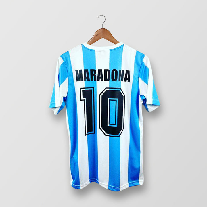 Retro 1986 Argentina Soccer Jerseys Maradona Vintage Shirt Classic Kit, 1986 home 
Retro 1986 Argentina Soccer Jerseys Maradona Vintage Shirt Classic Kit, 1986 home