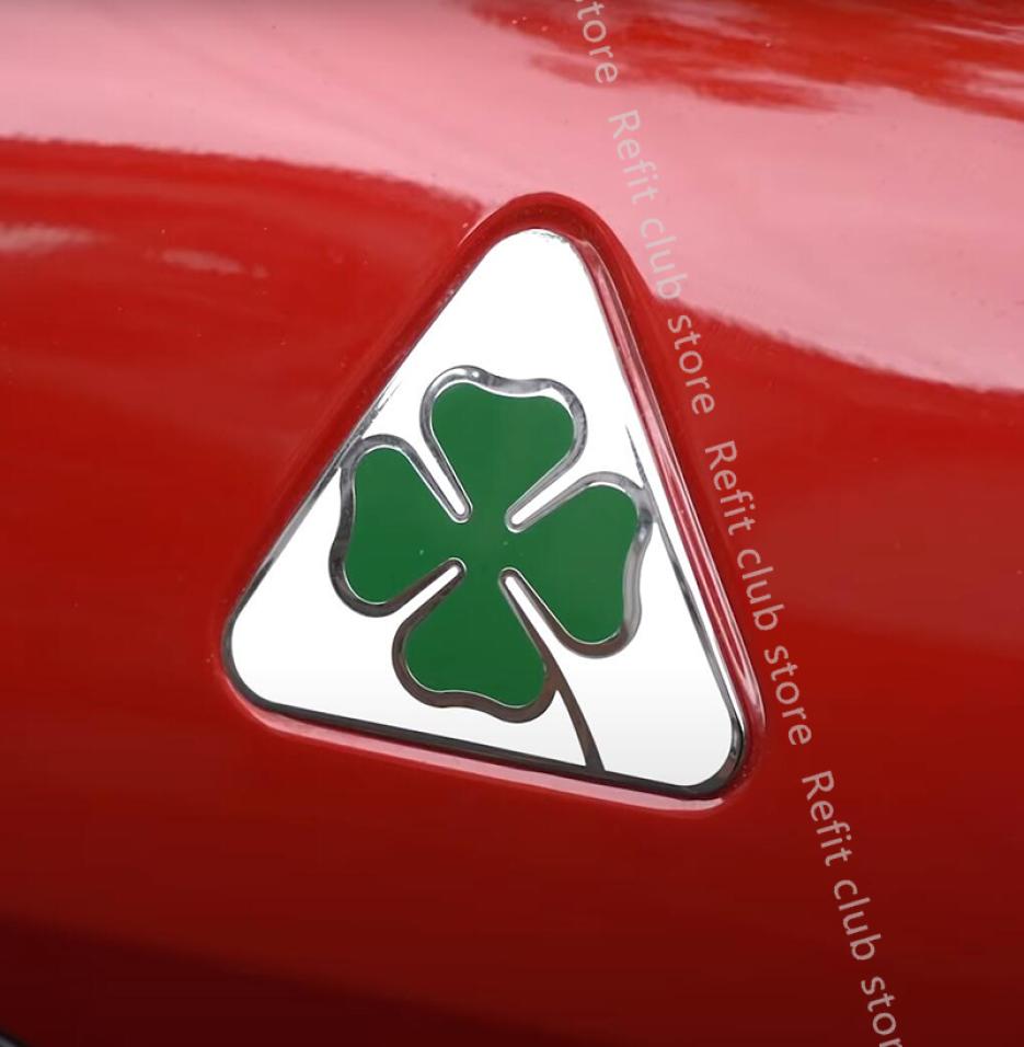1 Pair Aluminum Fender Decoration Stickers Four Leafs Clover For Alfa Romoe Giulia Stelvio Exterior Stickers Car Accessories6184176, Black
1 Pair Aluminum Fender Decoration Stickers Four Leafs Clover For Alfa Romoe Giulia Stelvio Exterior Stickers Car Accessories6184176, Black