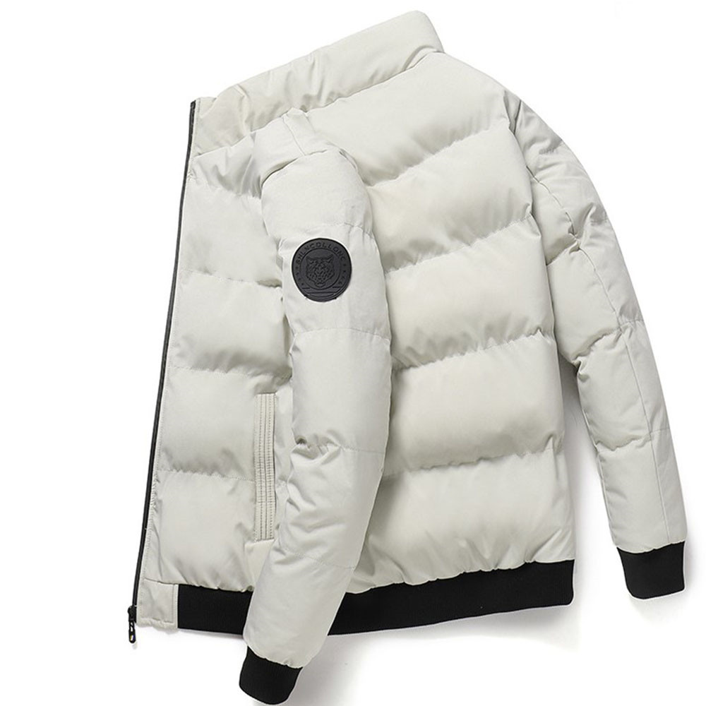 Mens Jackets Fashion Parkas Down Coat 2025 Jacket Casual Windbreaker Warm Top Zipper Thick Outwear Coat