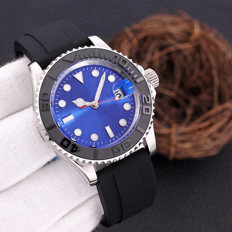 ZDR-Mens Watch 40mm Black Dial 2813 Movement Master Automatic Mechanical Wristwatch Sapphire 904L Steel Folding Strap Luminous waterproof watches