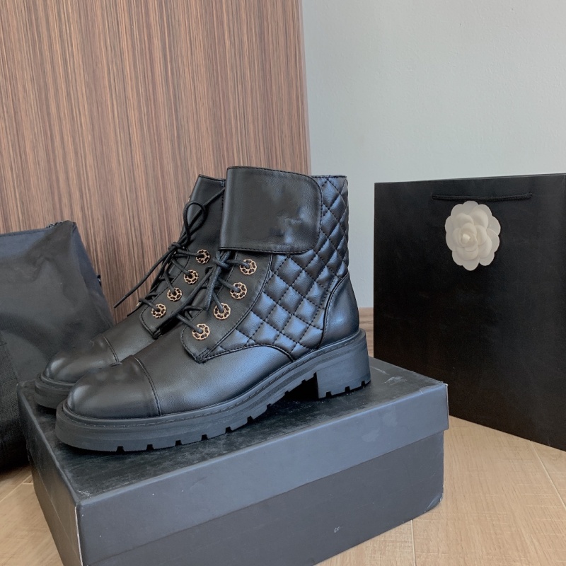 Fashion Martin Designer Boots Womens shoes Ankle Boot Pocket Black Roman Bootss Nylon Military Inspired Combat logo small Big Size EUR 35-41, White