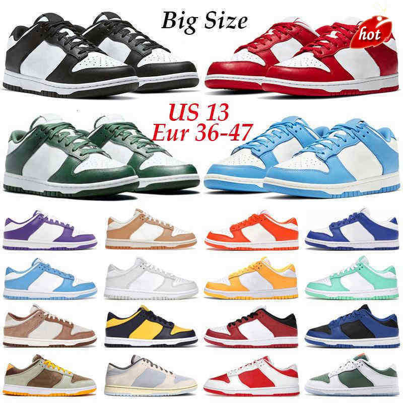 TOP OG SB Big Size US 13 Dunks OG men women casual shoes designer sneakers Panda Black White Syracuse UNC Grey Fog mens trainers jogging, #2
TOP OG SB Big Size US 13 Dunks OG men women casual shoes designer sneakers Panda Black White Syracuse UNC Grey Fog mens trainers jogging, #2