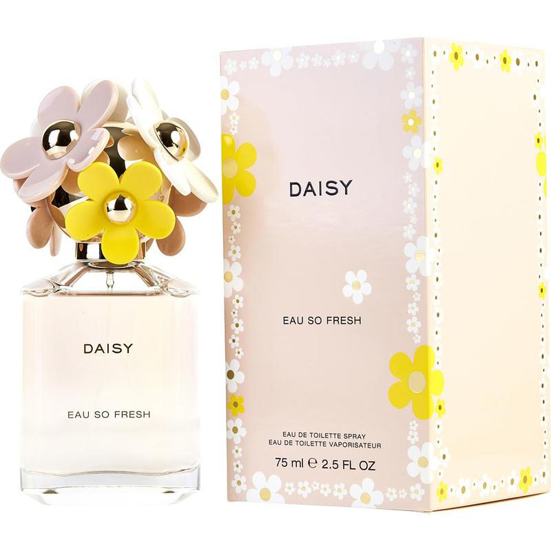 Daisy Perfume Cologne for Woman Fragrance 75ml 2.5 FL OZ EAU De Toilette EDT Spray Designer Perfumes Longer Lasting Fragrances Scents Gifts Wholesale Dropship
Daisy Perfume Cologne for Woman Fragrance 75ml 2.5 FL OZ EAU De Toilette EDT Spray Designer Perfumes Longer Lasting Fragrances Scents Gifts Wholesale Dropship