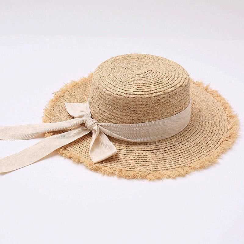Beanie/Skull Caps 2022 summer sun hat bow Raffia Sun visor women's panama Straw s Women's beach Summer uv blocking T221219, White
Beanie/Skull Caps 2022 summer sun hat bow Raffia Sun visor women's panama Straw s Women's beach Summer uv blocking T221219, White