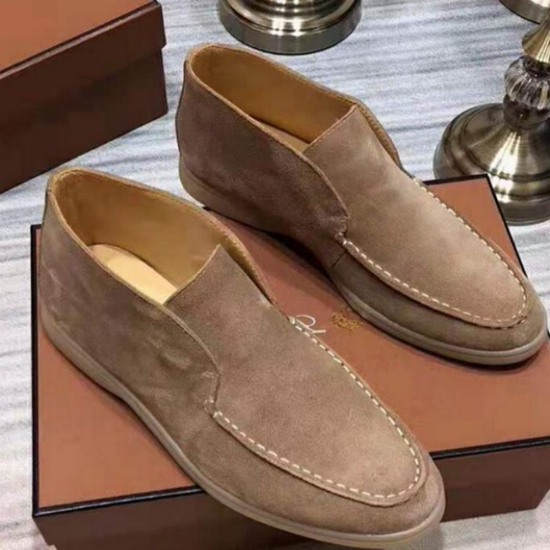 Spring Boots and Autumn Period LORO PIANAV elvet leather Mens womens loro walk boots luxury lp designer flats ankle boot Mocassin Plus Deep mouth Size45 46 Factory, As pic
Spring Boots and Autumn Period LORO PIANAV elvet leather Mens womens loro walk boots luxury lp designer flats ankle boot Mocassin Plus Deep mouth Size45 46 Factory, As pic