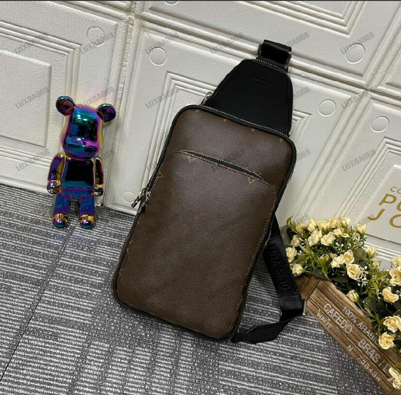 M46327 AVENUE SLING BAG NM Classic Vintage Men's Backpack Designer Crossbody for Men Sling Bags Double zip closure Outside zipped pocket, 01
M46327 AVENUE SLING BAG NM Classic Vintage Men's Backpack Designer Crossbody for Men Sling Bags Double zip closure Outside zipped pocket, 01