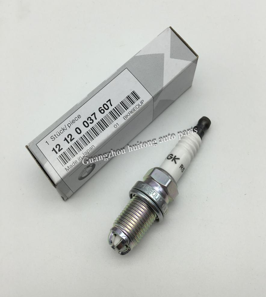 6pcslot 12120037607 BKR6EQUP Spark Plug For BMW M54 M62 E38 E65 E34 E36 E39 E46 Z3 320 5287532066