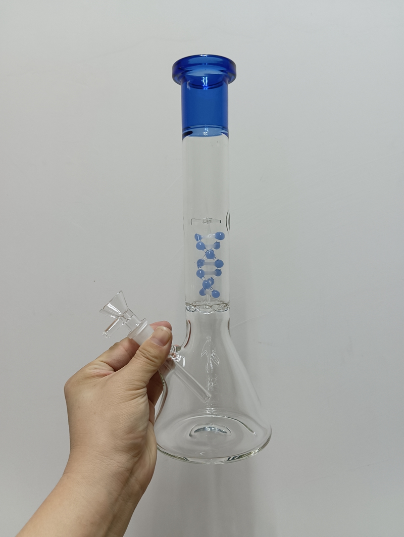 Blue Glass Beaker Bong DNA Hookahs with Turbin Percolators Dab Rig Recycler Bubbler Pipes with Bowl
Blue Glass Beaker Bong DNA Hookahs with Turbin Percolators Dab Rig Recycler Bubbler Pipes with Bowl