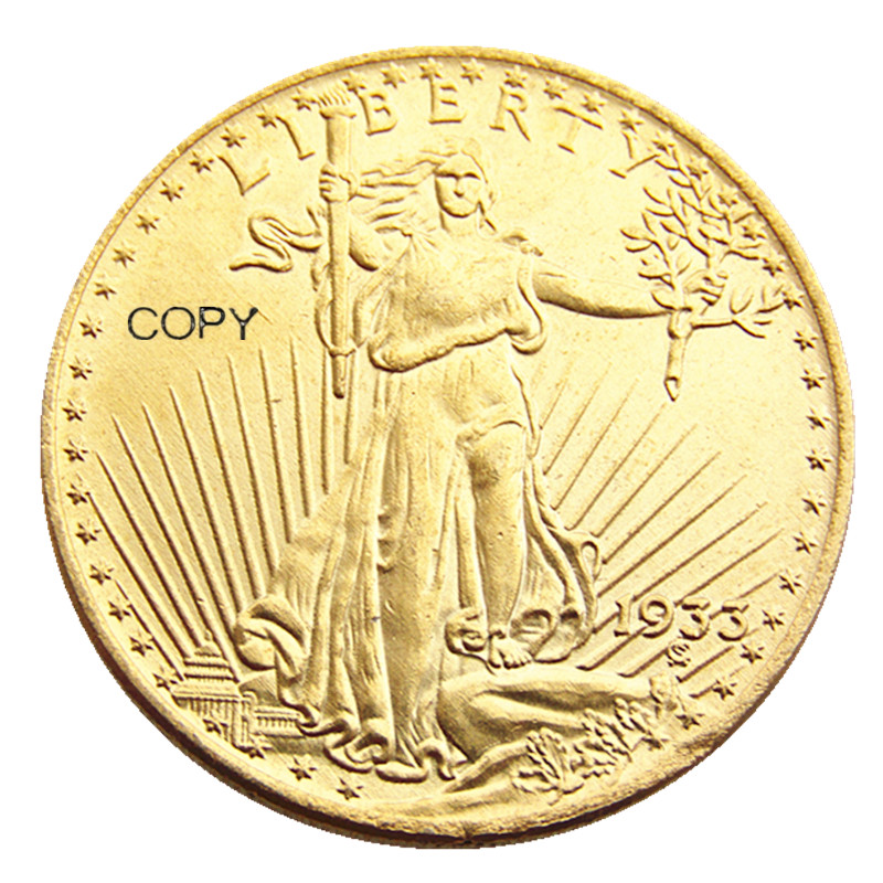 USA 1928-1927 20 Dollars Saint Gaudens Double Eagle Craft With motto Gold Plated Copy Coin metal dies manufacturing factory Price
USA 1928-1927 20 Dollars Saint Gaudens Double Eagle Craft With motto Gold Plated Copy Coin metal dies manufacturing factory Price