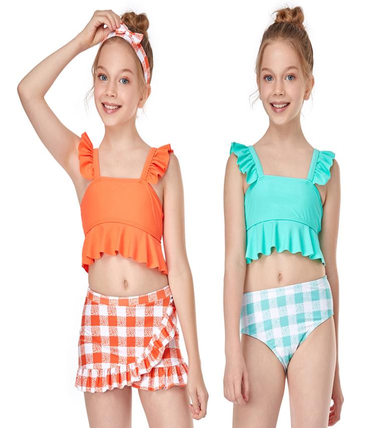 Girls Two Pieces Plaid Swimsuit Flounce Designer Bikini Set 212T Kids Summer Comfortable Swimwear 2 Style 3 Color9579087, #4
Girls Two Pieces Plaid Swimsuit Flounce Designer Bikini Set 212T Kids Summer Comfortable Swimwear 2 Style 3 Color9579087, #4