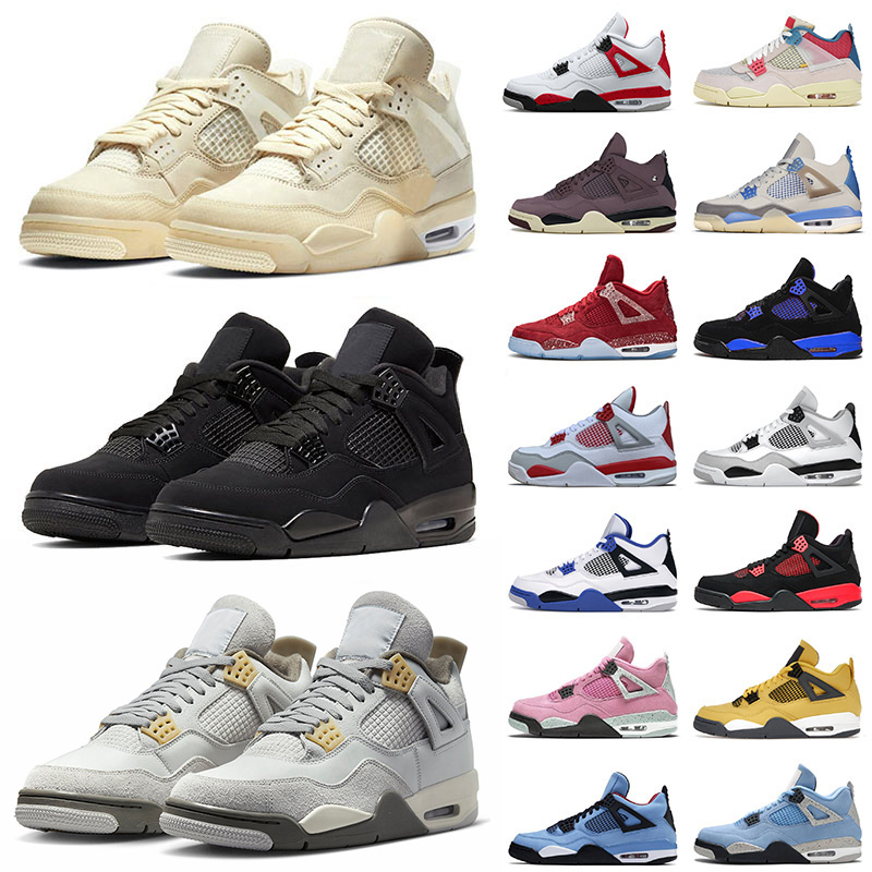 Original New Jumpman 4 Mens Womens Basketball Shoes Doernbecher 4s IV Cavs Blue Thunder Union Military Black Cat Cactus Jack Sail Pink Toro Bravo Trainers Sneakers, 36-46 peach
Original New Jumpman 4 Mens Womens Basketball Shoes Doernbecher 4s IV Cavs Blue Thunder Union Military Black Cat Cactus Jack Sail Pink Toro Bravo Trainers Sneakers, 36-46 peach