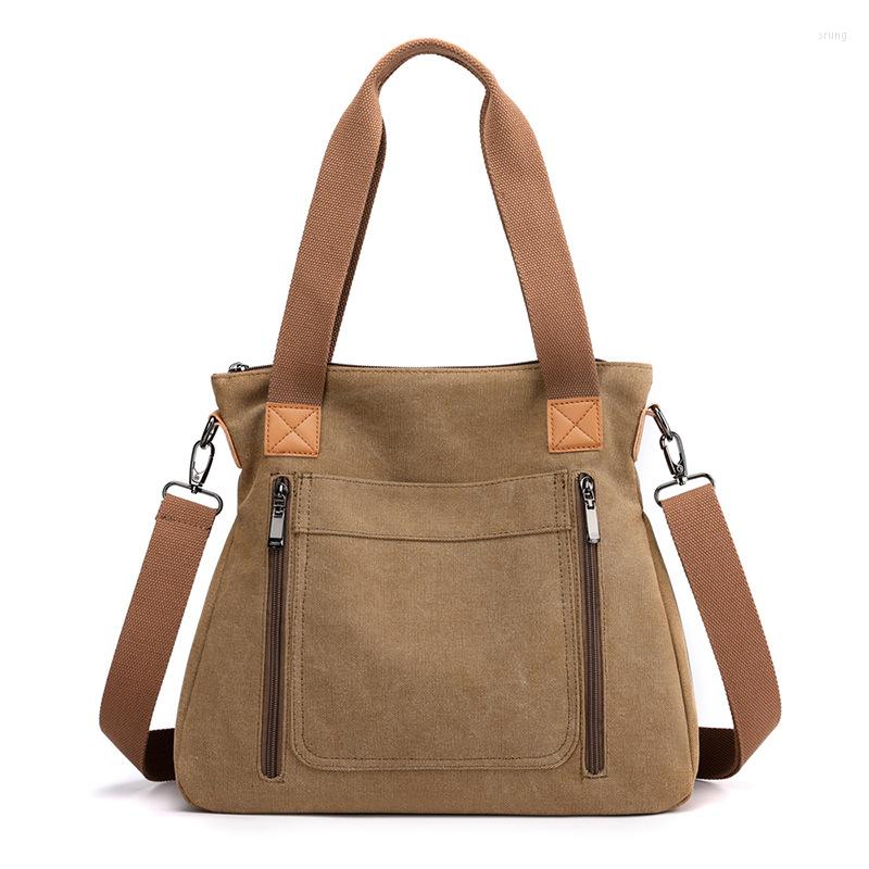 Evening Bags Handbag For Women Designer Large Capacity Shopping Tote Bag Female High Quality Canvas Shoulder Crossbody