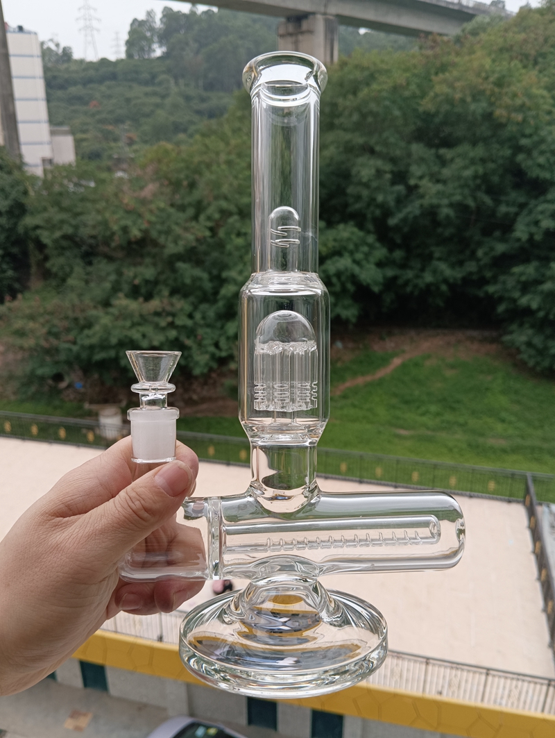 Clear Glass Bong Hookahs with Inline Diffused Perc 12 Inch Tree Arm Dab Rig Shisha for Smoking
Clear Glass Bong Hookahs with Inline Diffused Perc 12 Inch Tree Arm Dab Rig Shisha for Smoking