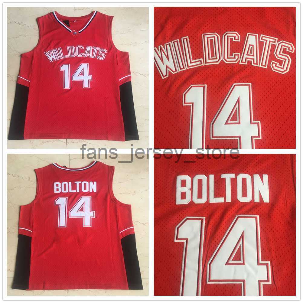 Stitched NCAA Basketball Jerseys College Mens Zac Efron Troy Bolton 14 East High School Wildcats Red Jersey Home Vintage Shirts -XXL
Stitched NCAA Basketball Jerseys College Mens Zac Efron Troy Bolton 14 East High School Wildcats Red Jersey Home Vintage Shirts -XXL