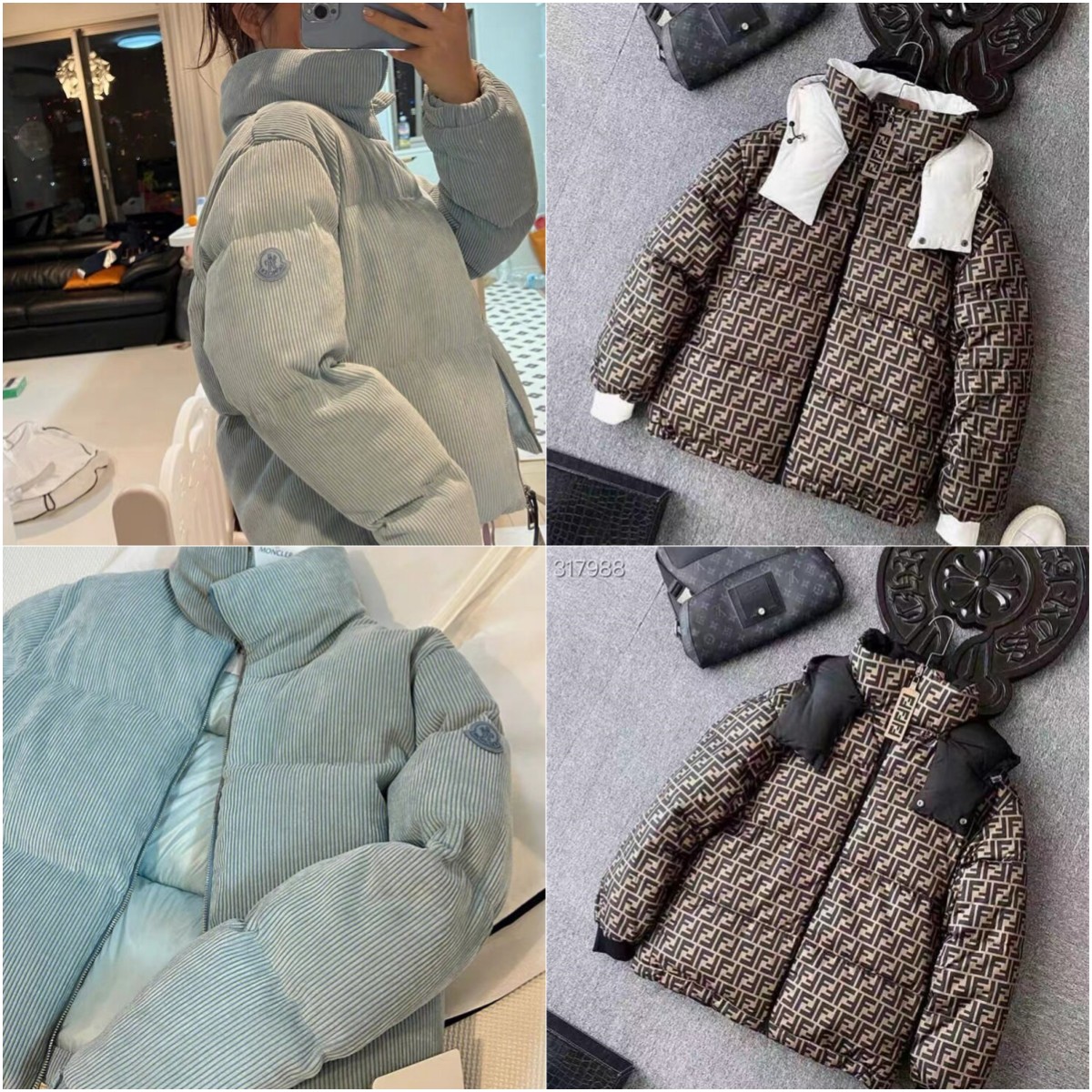 Fashion Clothing Dupe Women winter jacket coat thick puffer goose active outdoor warm hooded fashion hoodies classic woman jackets, Fen-di black
Fashion Clothing Dupe Women winter jacket coat thick puffer goose active outdoor warm hooded fashion hoodies classic woman jackets, Fen-di black