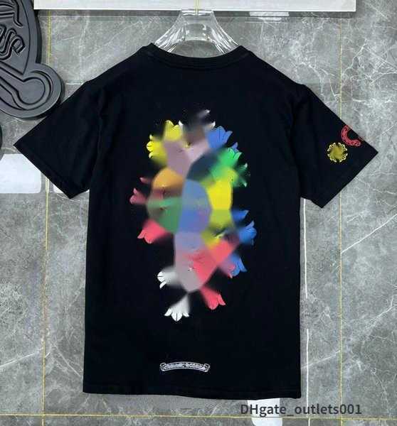 Ch Fashion Men's t Shirt Designer Chrome Classic Summer Brand Short Sleeve Sanskrit Letter Pullover T-shirt Horseshoe Cross Pattern Tops Hearts Women Tshirts pmu7, 14
Ch Fashion Men's t Shirt Designer Chrome Classic Summer Brand Short Sleeve Sanskrit Letter Pullover T-shirt Horseshoe Cross Pattern Tops Hearts Women Tshirts pmu7, 14