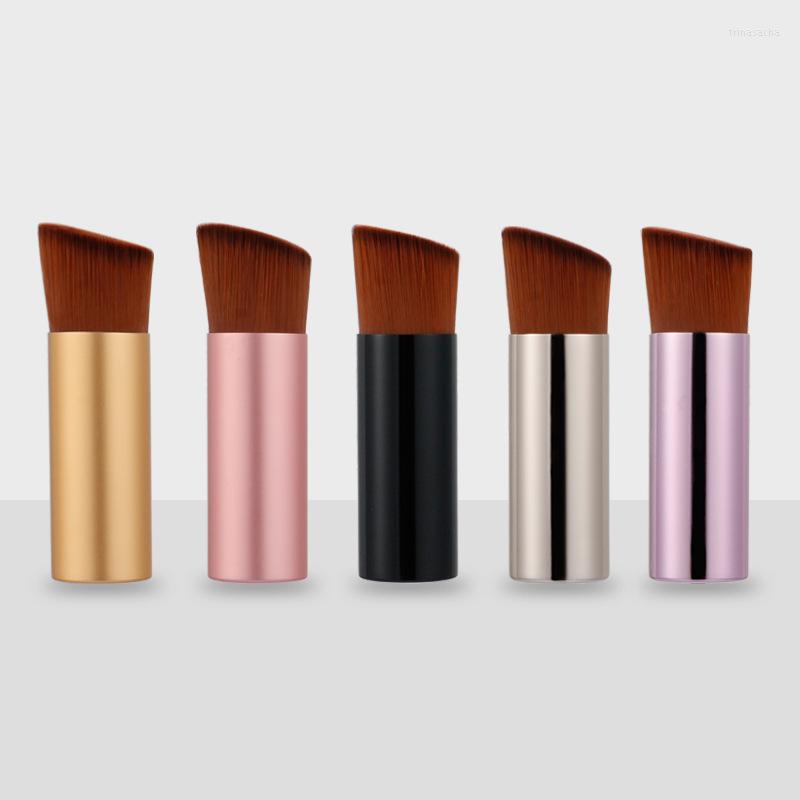 Makeup Brushes Foundation Brush With Dust Cover Petals Liquid Make Up Set Cosmetics Tools