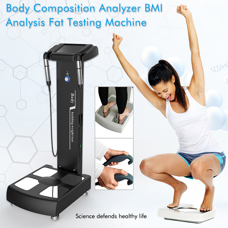 fat analyzer composite and muscle analyzer with bioimpedance machine with Printer Bioelectrical Impedance Analysis
