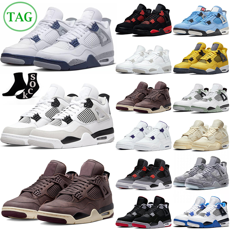 4 Jumpman 4s Basketball Shoes Mens Womens Trainers Military Black Cat Red Thunder University Blue Thunder Sail Pink Cactus Jack Men Women Outdoor Sneakers, Tour yellow
4 Jumpman 4s Basketball Shoes Mens Womens Trainers Military Black Cat Red Thunder University Blue Thunder Sail Pink Cactus Jack Men Women Outdoor Sneakers, Tour yellow