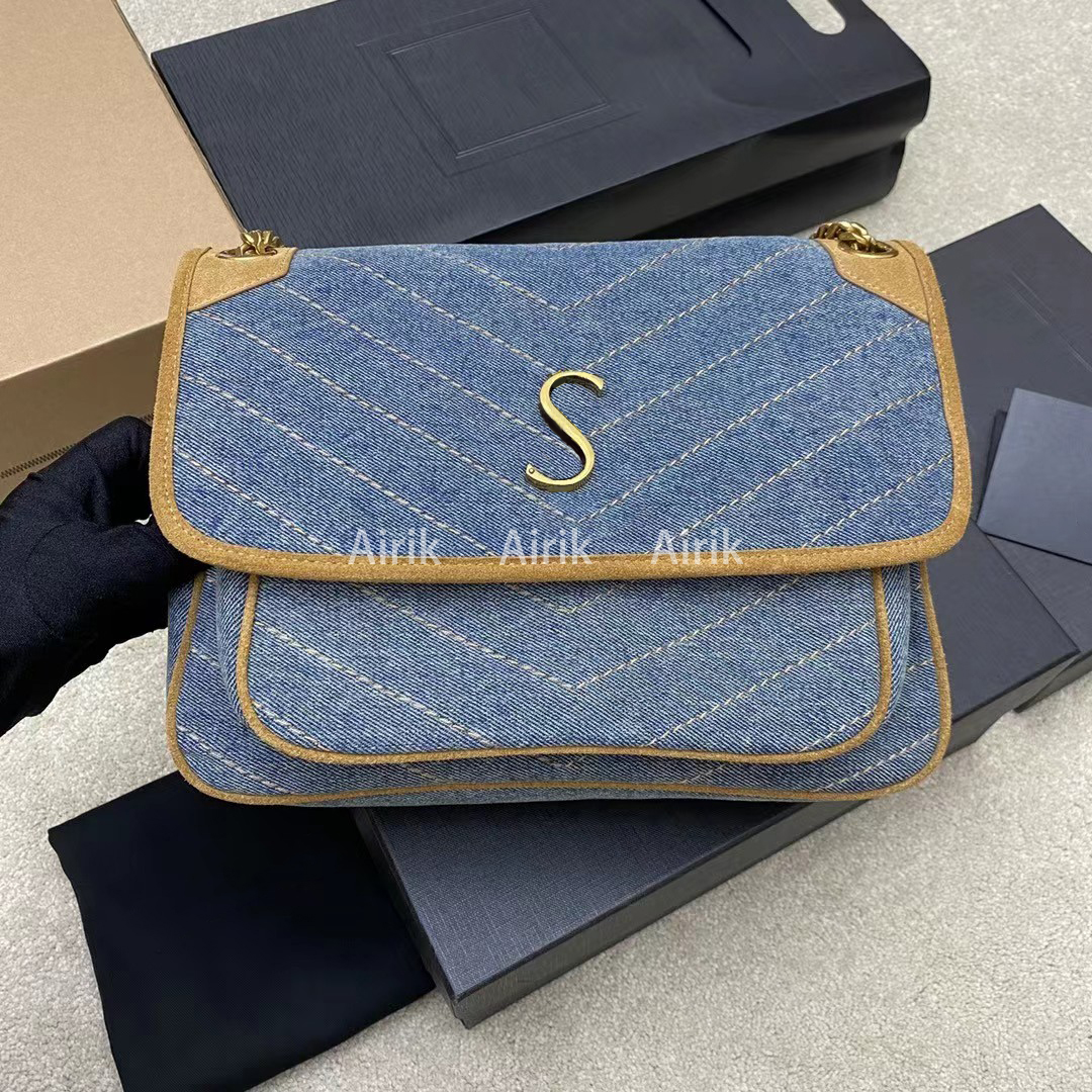 Luxury Designer sunset bag Classic latest color women Shoulder bags chain handbag Toothpick pattern leather womens Cross body handbags
Luxury Designer sunset bag Classic latest color women Shoulder bags chain handbag Toothpick pattern leather womens Cross body handbags