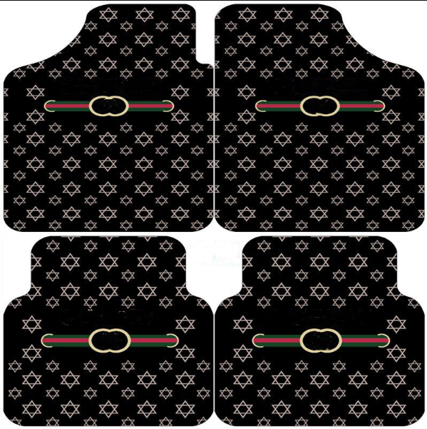 Carpets General Cars Foot Mat Fashion Cartoon Logo Car Foots Mat Pedal Mat Four Seasons Suede Non-Slip Washable