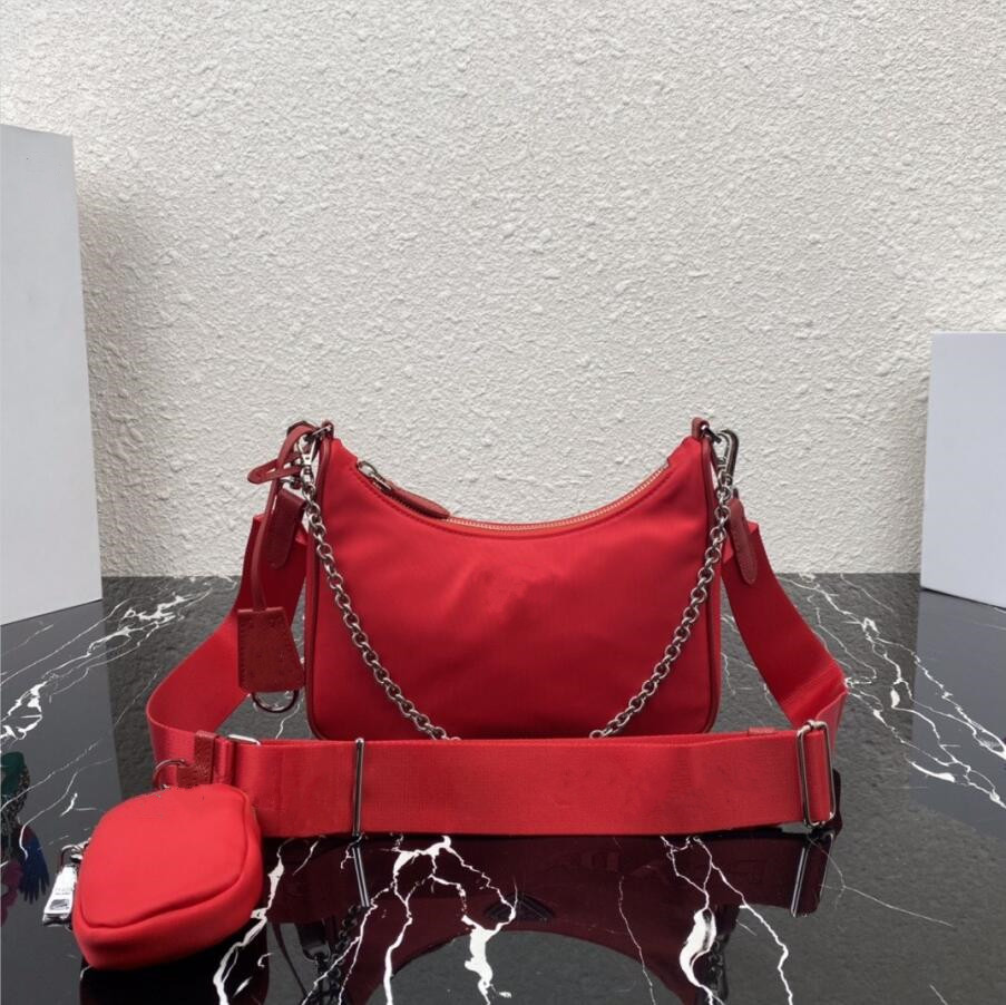 Fashion brand designer women bag shoulder bags handbag original box ladies purse clutch woman wallet three in one