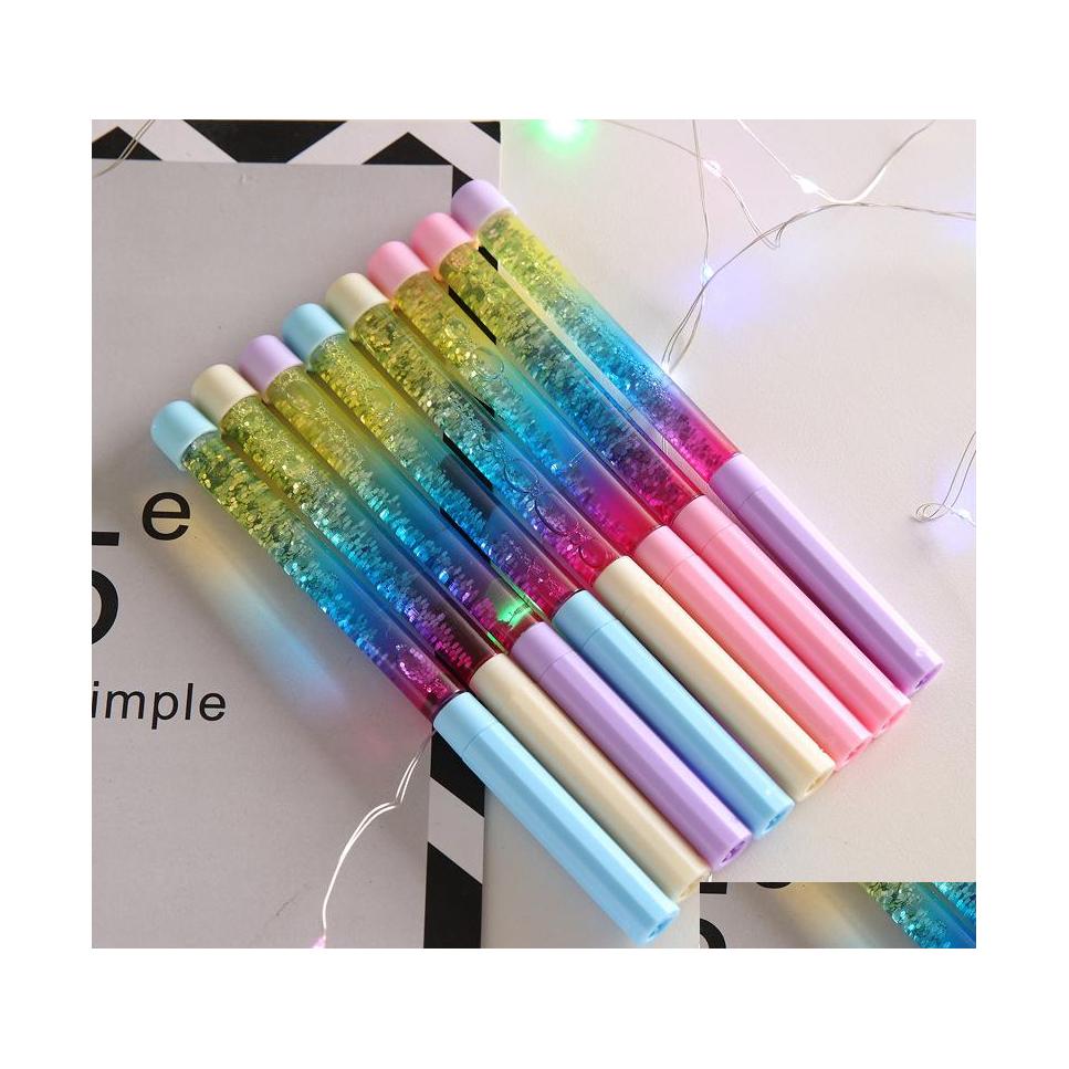 Ballpoint Pens 0.5Mm Fairy Stick Creative Rainbow Glitter Pen School Stationery Student Birthday Gift Drop Delivery Office Homefavor Dhj3L, As the pics showed
Ballpoint Pens 0.5Mm Fairy Stick Creative Rainbow Glitter Pen School Stationery Student Birthday Gift Drop Delivery Office Homefavor Dhj3L, As the pics showed