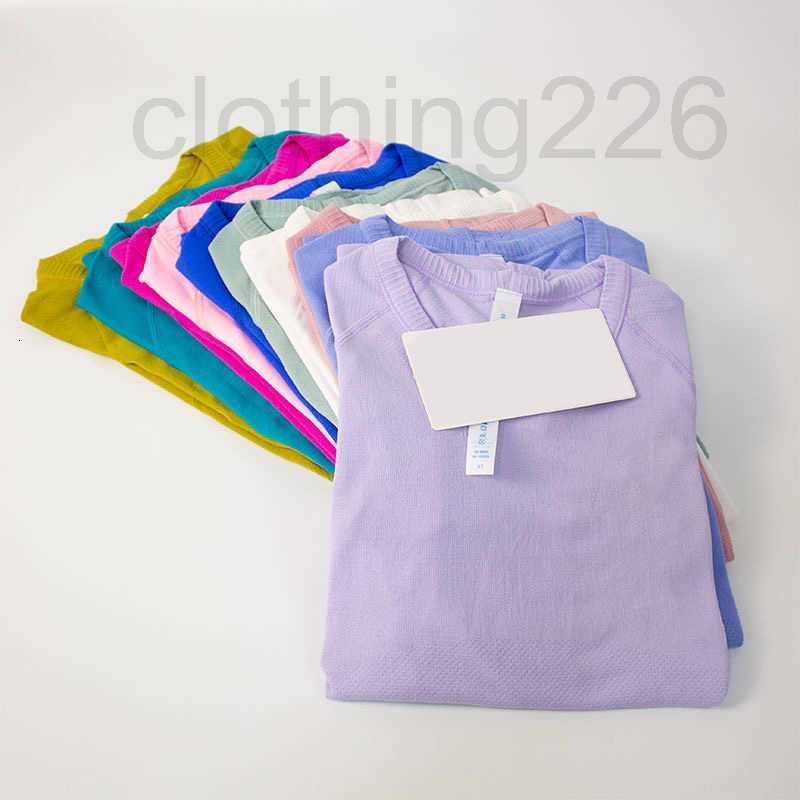 Shirts & Active Tees Sports Quick Dry T-shirt Designer yoga womens wear ladies Gym Tshirts short sleeved Moisture Wicking Knit High Elastic Fitness Solid OXT49HZ2, Ll 2
Shirts & Active Tees Sports Quick Dry T-shirt Designer yoga womens wear ladies Gym Tshirts short sleeved Moisture Wicking Knit High Elastic Fitness Solid OXT49HZ2, Ll 2