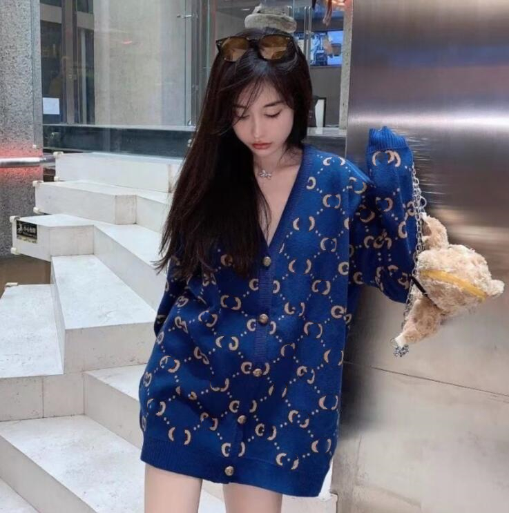 23SS NEWGGSS Women's Sweaters Fashion Long Sleeve Knitwear Women Cardigan jacquard Casual designer Sweaters S-XxL, Blue
23SS NEWGGSS Women's Sweaters Fashion Long Sleeve Knitwear Women Cardigan jacquard Casual designer Sweaters S-XxL, Blue
