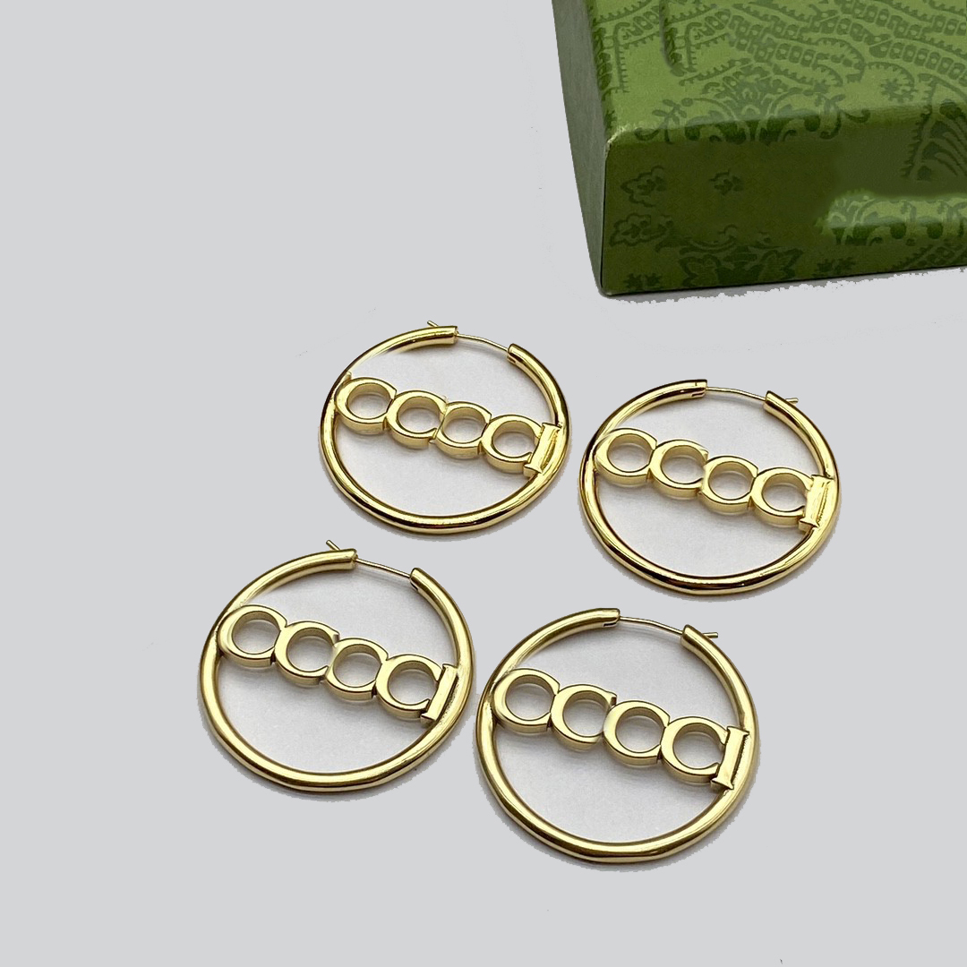 Fashion Earrings Designer for Women luxury huggies Gold big small Circle letter womens hoop earring stud woman trendy jewelry girls gifts
Fashion Earrings Designer for Women luxury huggies Gold big small Circle letter womens hoop earring stud woman trendy jewelry girls gifts