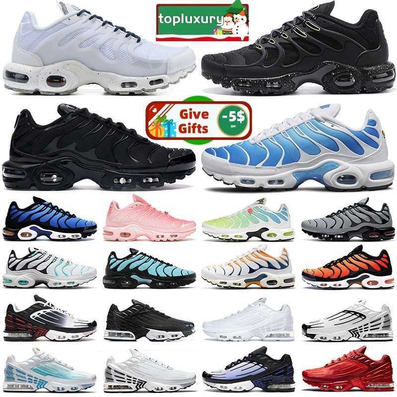 2022 Women Men Running Shoes Tn Plus 3 Terrascape Triple Black White Atlanta Hyper Sky Blue Fury Jade Laser Wolf Grey Mens Trainers Outdoor Sports Shoes Big Yards, 12
2022 Women Men Running Shoes Tn Plus 3 Terrascape Triple Black White Atlanta Hyper Sky Blue Fury Jade Laser Wolf Grey Mens Trainers Outdoor Sports Shoes Big Yards, 12