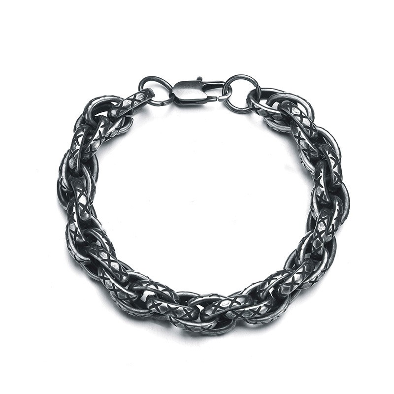 jewelry luxury bracelet designer for women bangle jewellery charm bijoux mens link fashion made old thick chain 11mm vintage twist chains stainless steel bracelets
jewelry luxury bracelet designer for women bangle jewellery charm bijoux mens link fashion made old thick chain 11mm vintage twist chains stainless steel bracelets