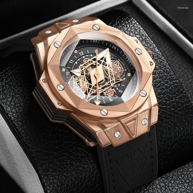 Wristwatches 2022 Men's Watch 30m Waterproof Male Sports Watches Quartz Business Casual Wristwatch Reloj Hombre Homme, Black
Wristwatches 2022 Men's Watch 30m Waterproof Male Sports Watches Quartz Business Casual Wristwatch Reloj Hombre Homme, Black