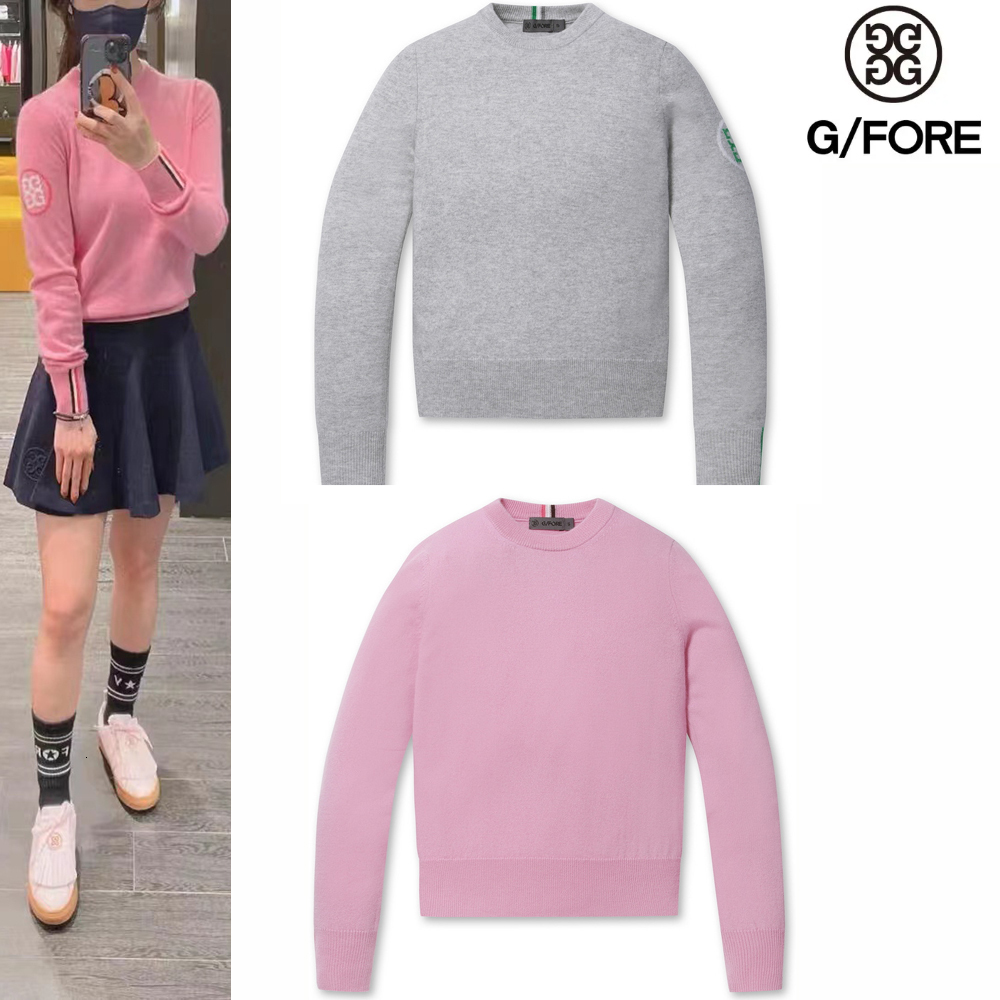 Golf Sets G4 Autumn and Winter Fashion Knitted Sweater Women's Outdoor Sports Clothes All match Pullovers 221012, Gray
Golf Sets G4 Autumn and Winter Fashion Knitted Sweater Women's Outdoor Sports Clothes All match Pullovers 221012, Gray
